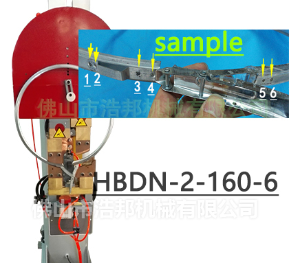 3/桶箍扳手6點平面溶接機(jī)HBDN-2-160-6